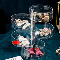5 layer rotatable jewellery box