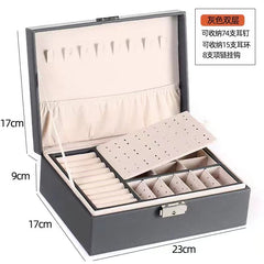 Double Layer Leather Luxury Organiser