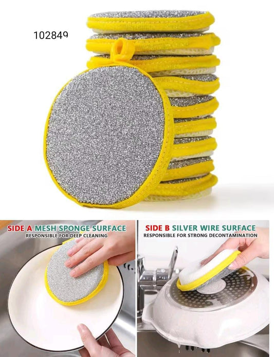 Dish cleaning sponge pack of 5 (double sided)