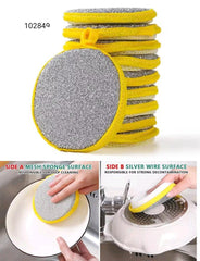 Dish cleaning sponge pack of 5 (double sided)