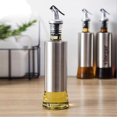 Oil & Vinegar Dropper Bottle — 250 ml Glass Container with Precision Spout