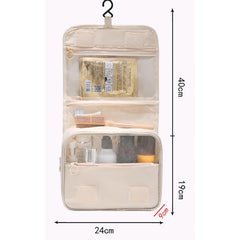 Travel-Friendly Waterproof Makeup & Toiletries Organizer Pouch