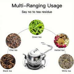 Kettle-Shaped Stainless Steel Tea Infuser