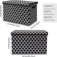 Flip-top collapsible storage container