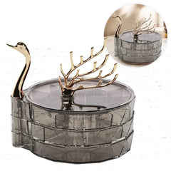 Swan Shaped 3 Layer Jewellery Organiser