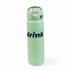 700ml DRINK Sports Water Bottle with Straw & Flip Lid