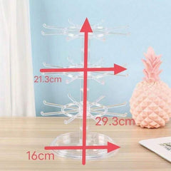 3 Tier Rotating Jewellery Organiser
