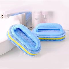 High Quality Plastic Handle Grip Cleaning Sponge Brush