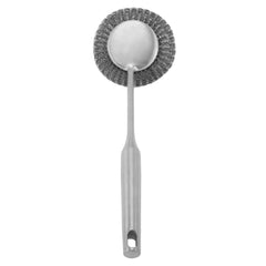 Long-Handle Dish Scrubber Brush – Rustproof & Hanging Design