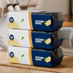 80 Pcs Heavy Duty Kitchen Wipes