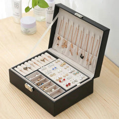 Double Layer Leather Luxury Organiser