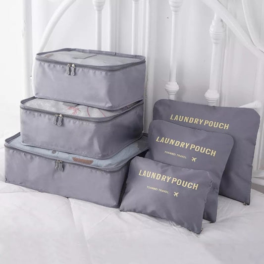 6 pcs Travel Storage Bag Set