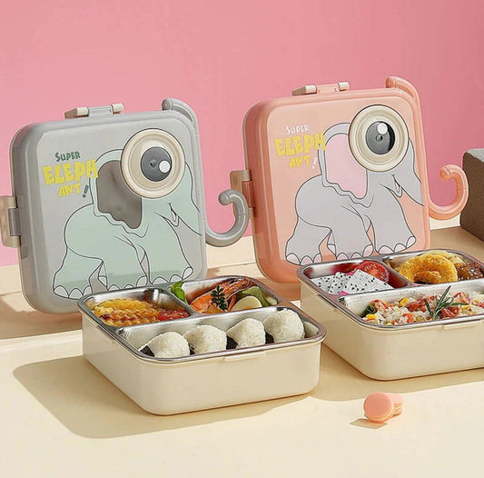 Elephant Eye - Steel Lunch Box for Kids