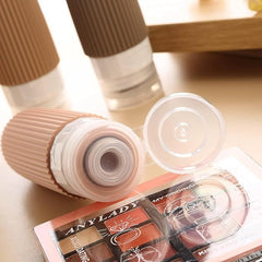 4-Pack Leak-Proof Silicone Travel Bottles