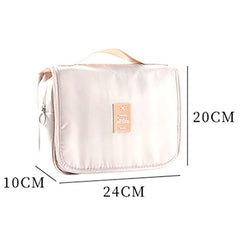 Travel-Friendly Waterproof Makeup & Toiletries Organizer Pouch