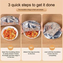 10pcs aluminum foil Food Plate cover