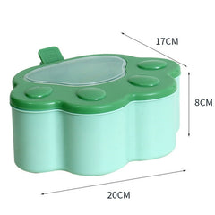 5 Grid Spice Box (Cat Paw Design)