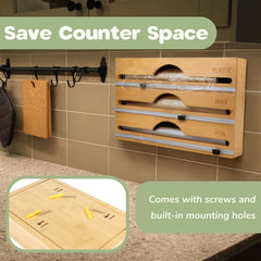3 Layers Aluminum Foil Wrap Dispenser