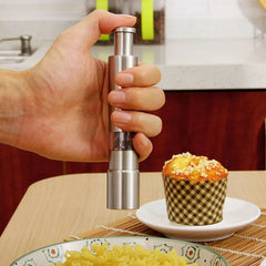Premium Stainless Steel Manual Pepper Mill