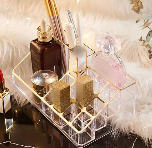 9 Grids Acrylic Makeup Organizer