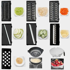 MULTIFUNCTIONAL 9 IN 1 VEGETABLE CUTTER