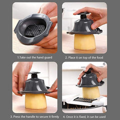 MULTIFUNCTIONAL 9 IN 1 VEGETABLE CUTTER