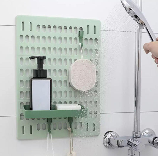 Home Decor Hole Wall Board With Shelves And Hooks