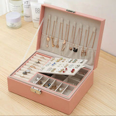 Double Layer Leather Luxury Organiser
