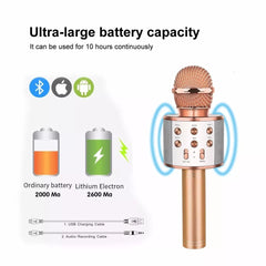 Bluetooth Microphone With Speaker