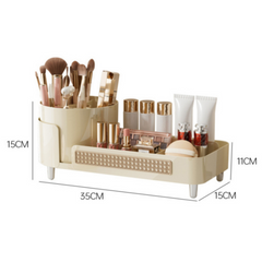 Cosmetic Organiser With 360 degree rotating compartment