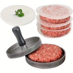 Non-stick Stainless Steel Burger Patty Press Maker Molder