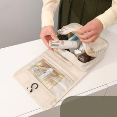 Travel-Friendly Waterproof Makeup & Toiletries Organizer Pouch