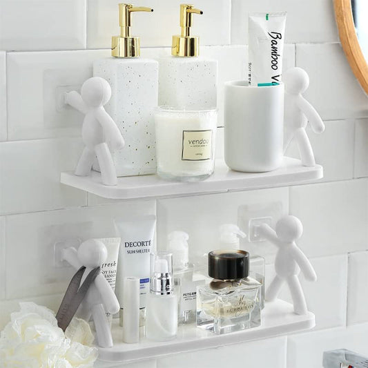 WALL-MOUNTED STORAGE SHELF