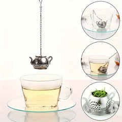 Kettle-Shaped Stainless Steel Tea Infuser