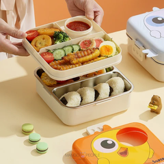 Chicken Design Premium Stainless Steel Lunchbox