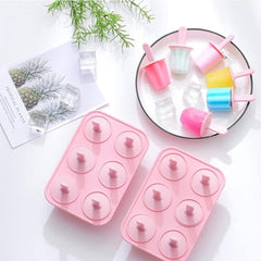 Silicone 6 Hole Popsicle Mold