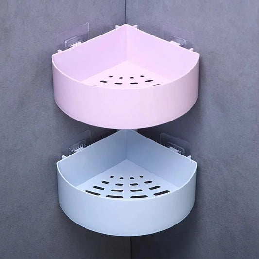 BATHROOM CORNER PLASTIC RACK