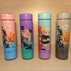 Bear Design LED Temperature Water Bottle