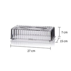 Transparent Tissue Box