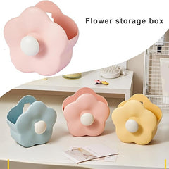 Multipurpose Flower-Shaped Desk Organizer