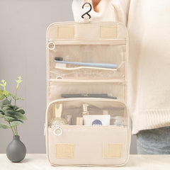 Travel-Friendly Waterproof Makeup & Toiletries Organizer Pouch