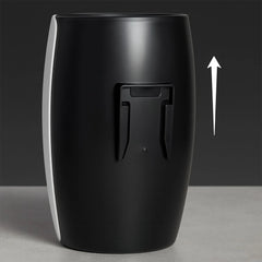 Toilet bowl brush with holder – silicone bristles, non-slip handle video
