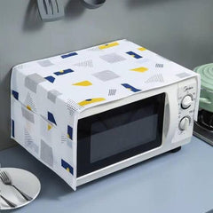 Waterproof microwave cover with side pockets