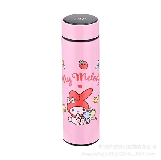 Cartoon Design Temperature Water Bottle (500ml)