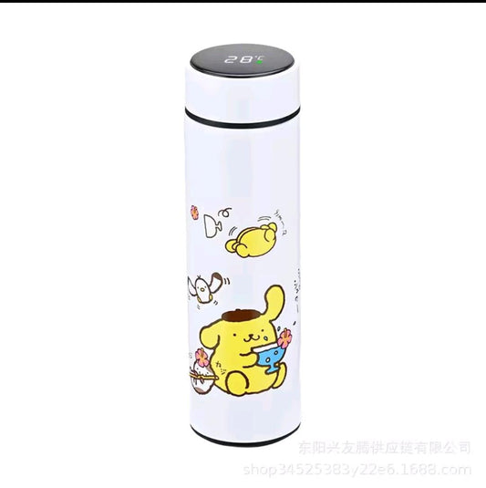 Cartoon Design Temperature Water Bottle (500ml)