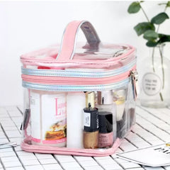 Cosmetic Organizer Pink Pouch