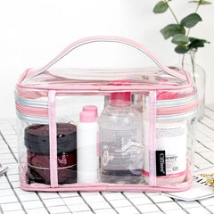 Cosmetic Organizer Pink Pouch