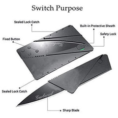 Credit Card Knife – Sleek, Compact, and Ready for Any Adventure!