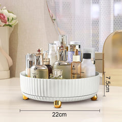 Rotating Makeup Organizer Tray With Stand