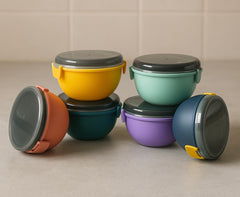 Airtight Lunch Boxes (Square and Round)